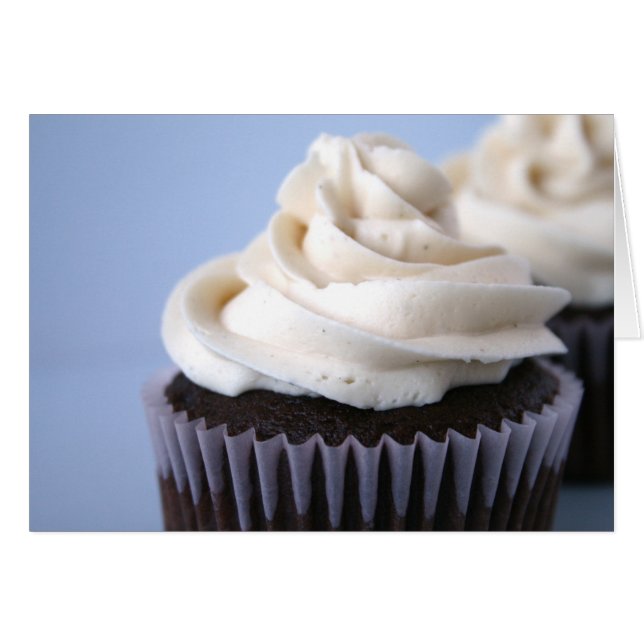 Chocolate Cupcake Vanilla Frosting (Front Horizontal)