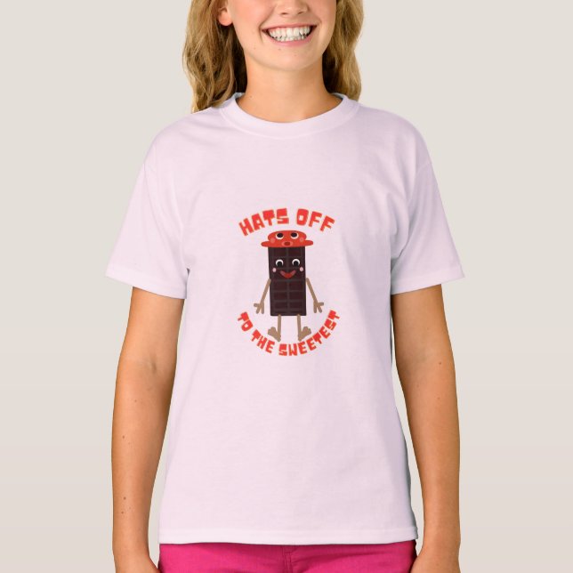 Chocolate day design  T-Shirt (Front)