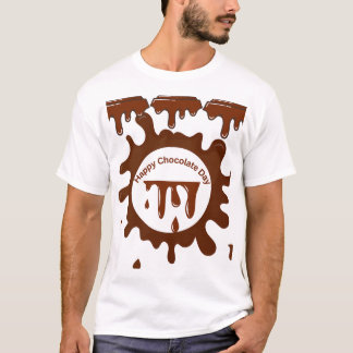 Chocolate day premium customized t-shirts