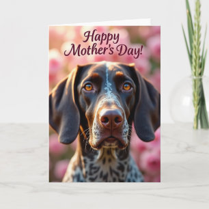Chocolate Dog Mothers Day Card