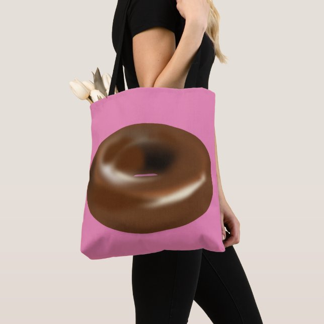 CHOCOLATE DONUT TOTE Purse (Close Up)