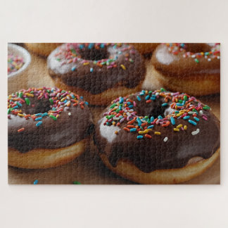 Chocolate Donuts Jigsaw Puzzle