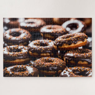 Chocolate Donuts Jigsaw Puzzle