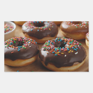 Chocolate Donuts Sticker