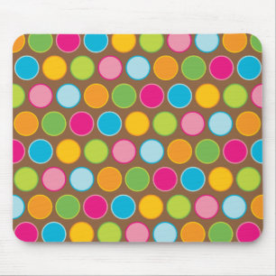 Chocolate Dots Mousepad