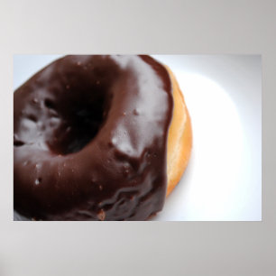 Chocolate Doughnut Print