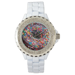 Chocolate Doughnut With Sprinkles, Watch