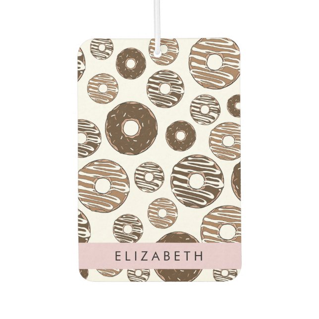 Chocolate Doughnuts, Caramel Doughnuts, Icing, You Air Freshener (Front)