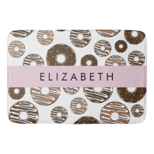 Chocolate Doughnuts, Caramel Doughnuts, Icing, You Bath Mat