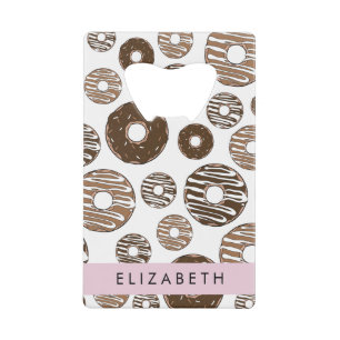Chocolate Doughnuts, Caramel Doughnuts, Icing, You Credit Card Bottle Opener