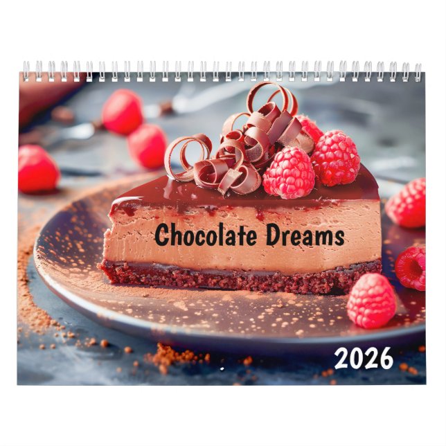 Chocolate Dreams 2026 – A Year of Sweet Temptation Calendar (Cover)