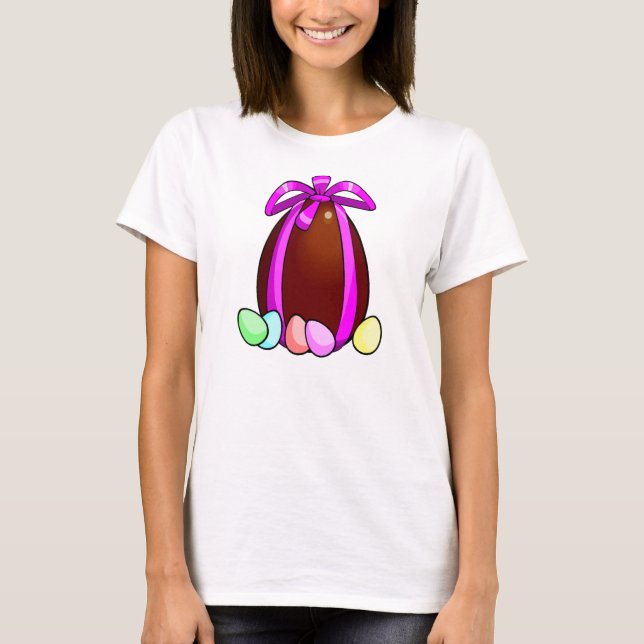 Chocolate Easter Egg Gift T-shirt (Front)