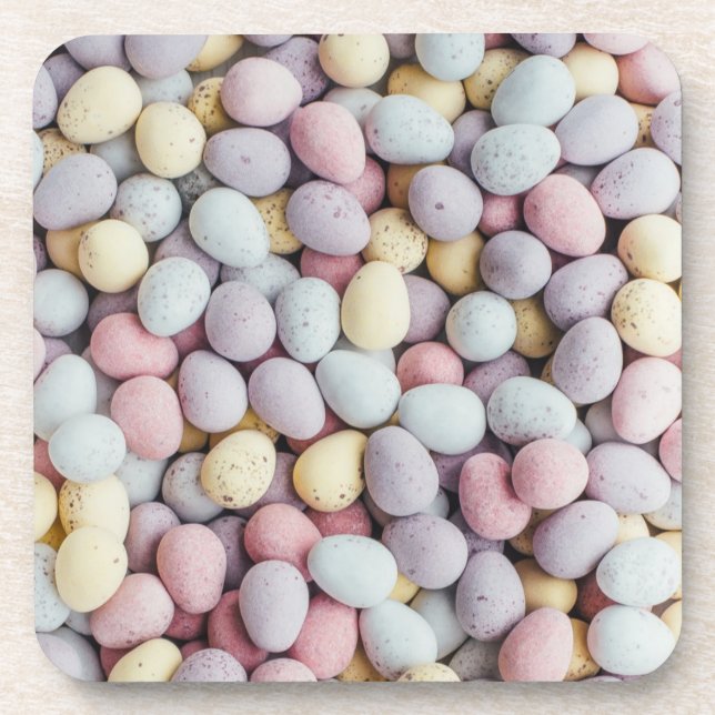 Chocolate Easter Eggs Coaster (Front)