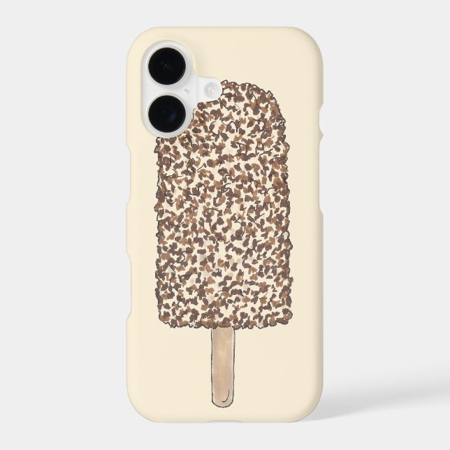 Chocolate Eclair Popsicle Smartphone Case (Back)