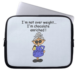 Chocolate Enriched Humour Laptop Sleeve