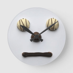 "Chocolate Face" Wall Clock