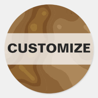 Chocolate Factory Classic Round Sticker