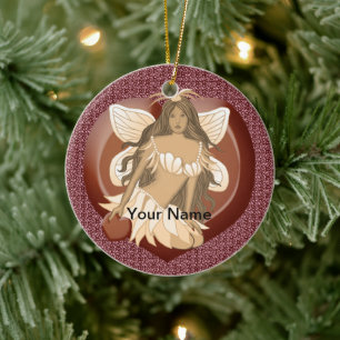 Chocolate Fairy Ornament