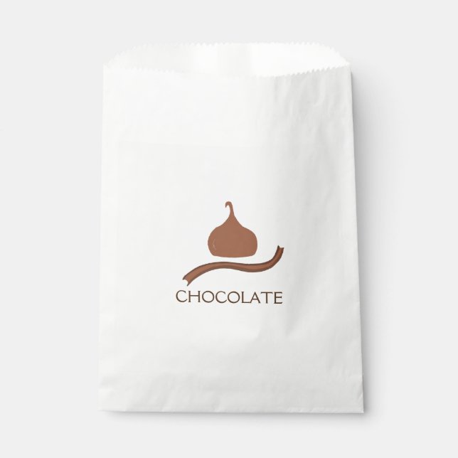 Chocolate Favour Bag (Front)