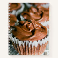 Chocolate Frosted Cupcakes Food Photography