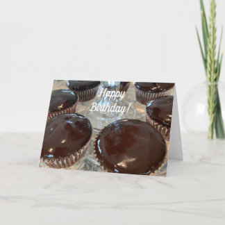 Chocolate Ganache Cupcakes Card
