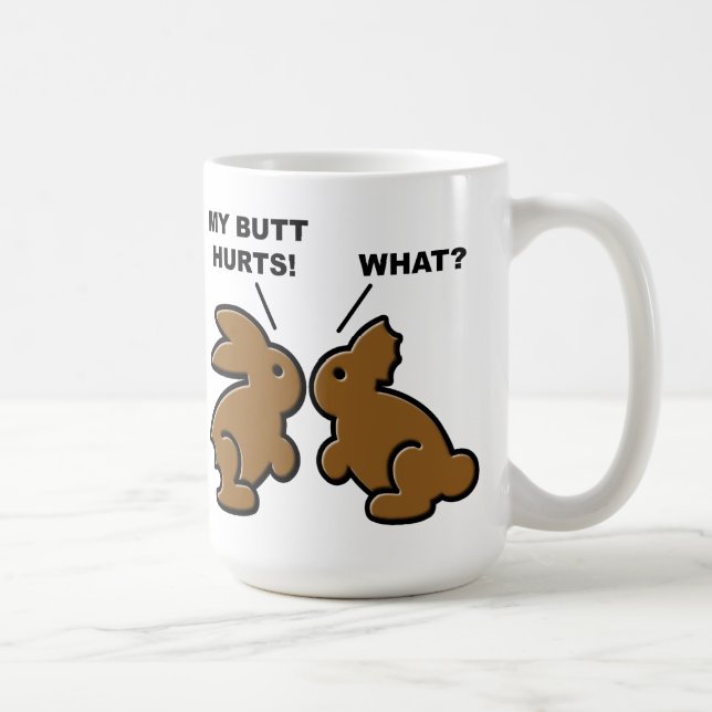 Chocolate Hurts Mug (Right)