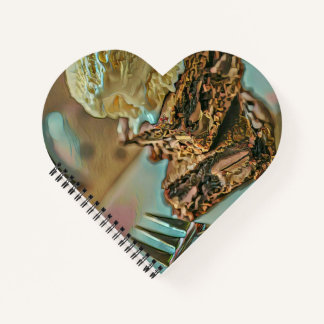 Chocolate ice cream cake notebook