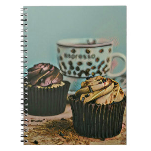 Chocolate ice cream notebook