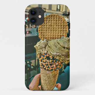 Chocolate ice cream sprinkles iPhone 11 case
