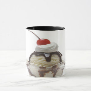 Chocolate Ice Cream Sundae Mug