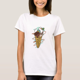 Chocolate Ice Duck T-Shirt