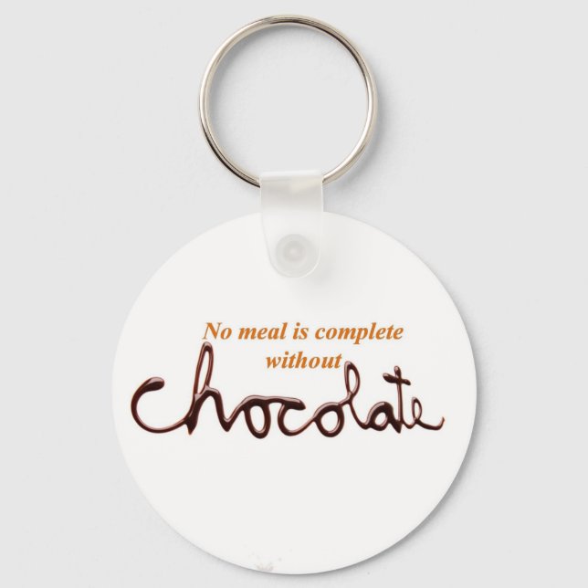 Chocolate Keychain (Front)