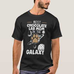 Chocolate Lab Dog Mom Retriever Lab Dog T-Shirt