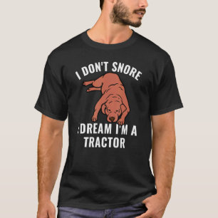 Chocolate Lab Labrador for Mom Dad Kids Funny Snor T-Shirt