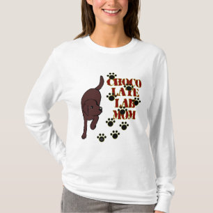 Chocolate Lab Mom T-Shirt