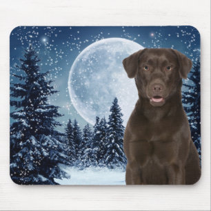 Chocolate Lab Mouse Pad