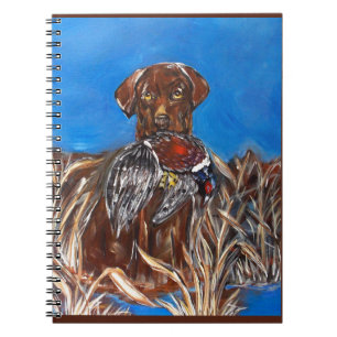 CHOCOLATE LAB NOTEBOOK