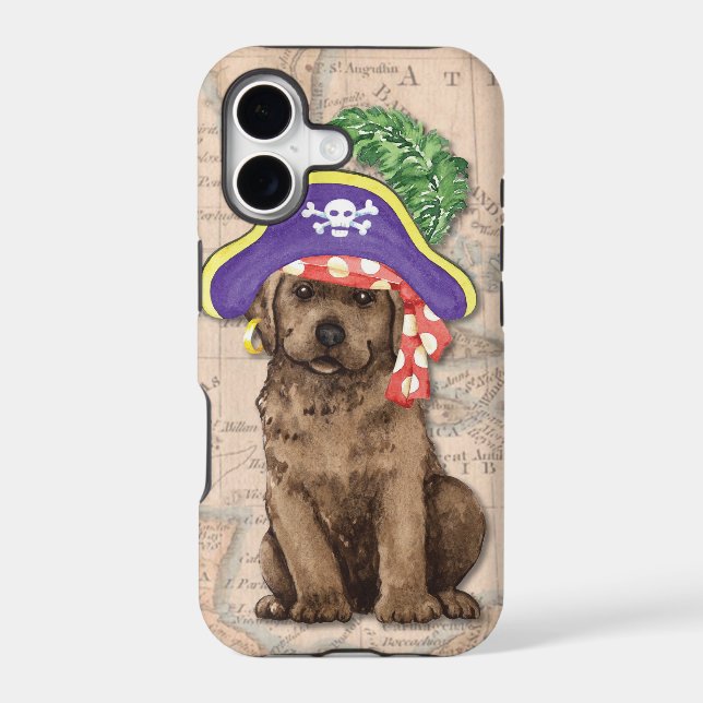 Chocolate Lab Pirate (Back)
