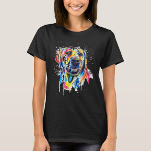 Chocolate Lab Prints Labrador Outfits Yellow Retri T-Shirt