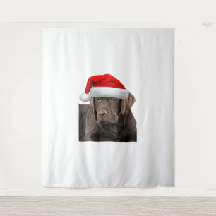 Chocolate Lab Shirt Labrador Retriever Dog Christm Tapestry