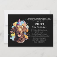 Chocolate Labrador Paw-ty: A Birthday Bash