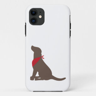 Chocolate labrador retriever iPhone 5 case