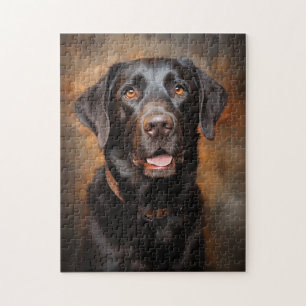 Chocolate Labrador Retriever  Jigsaw Puzzle