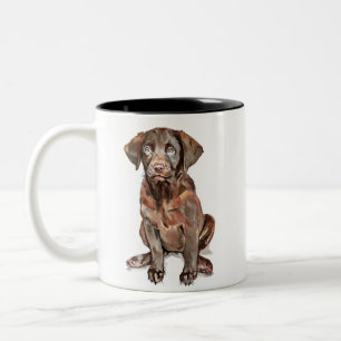 Chocolate Labrador Retriever Mug