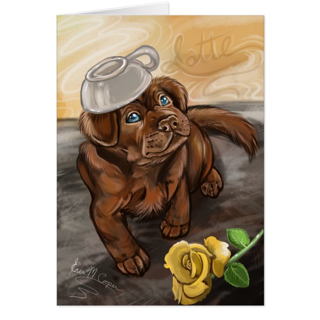 Chocolate Latte Lab (Front)