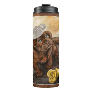 Chocolate Latte Lab Thermal Tumbler