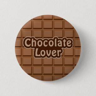 Chocolate Lover button