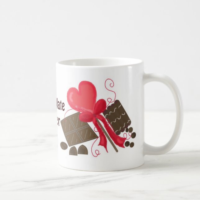 Chocolate Lover Coffee Mug (Right)