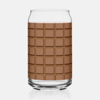Chocolate lover delight can glass