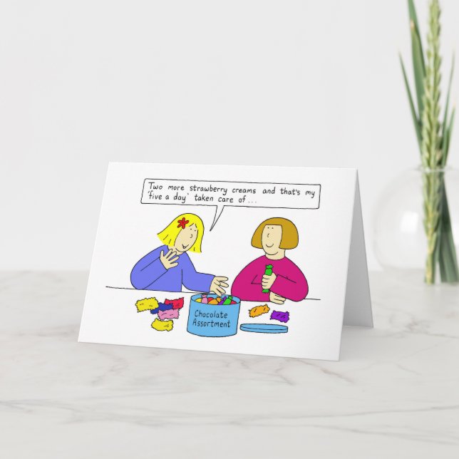 Chocolate Lovers, Candy and Sweets. Card (Front)